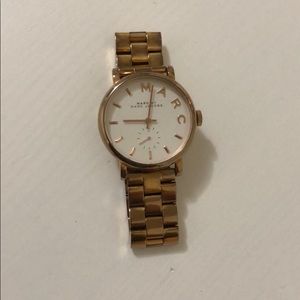 Marc Jacobs rose gold watch